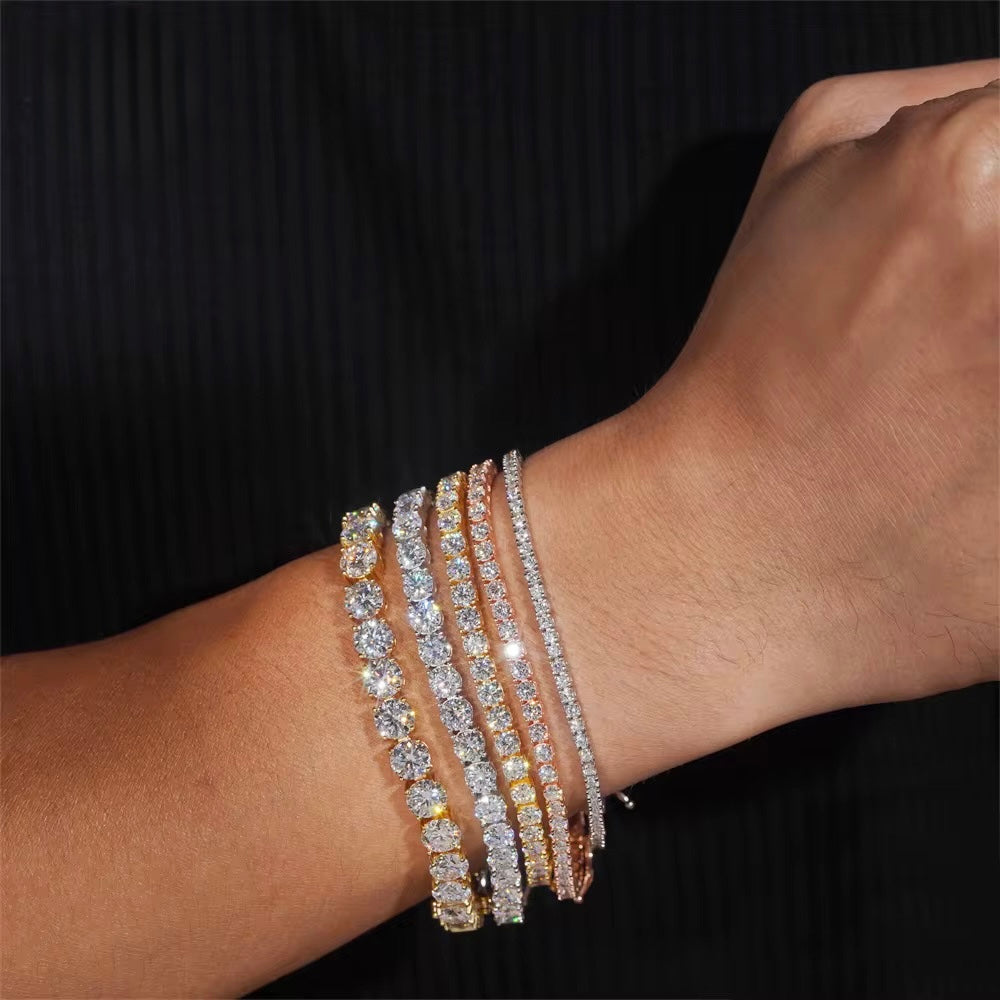 Pulso Tennis Moissanites