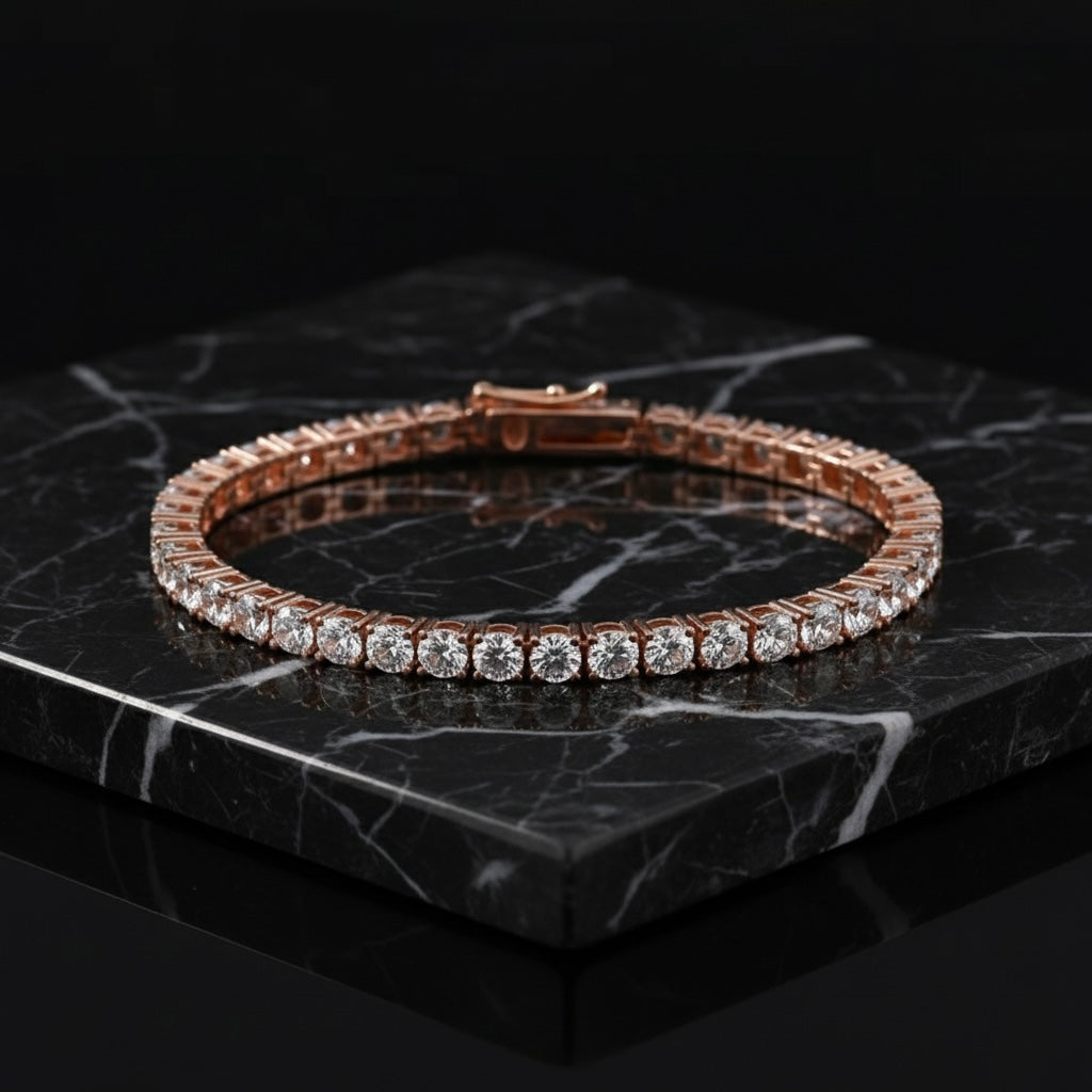 Pulso Tennis Moissanites