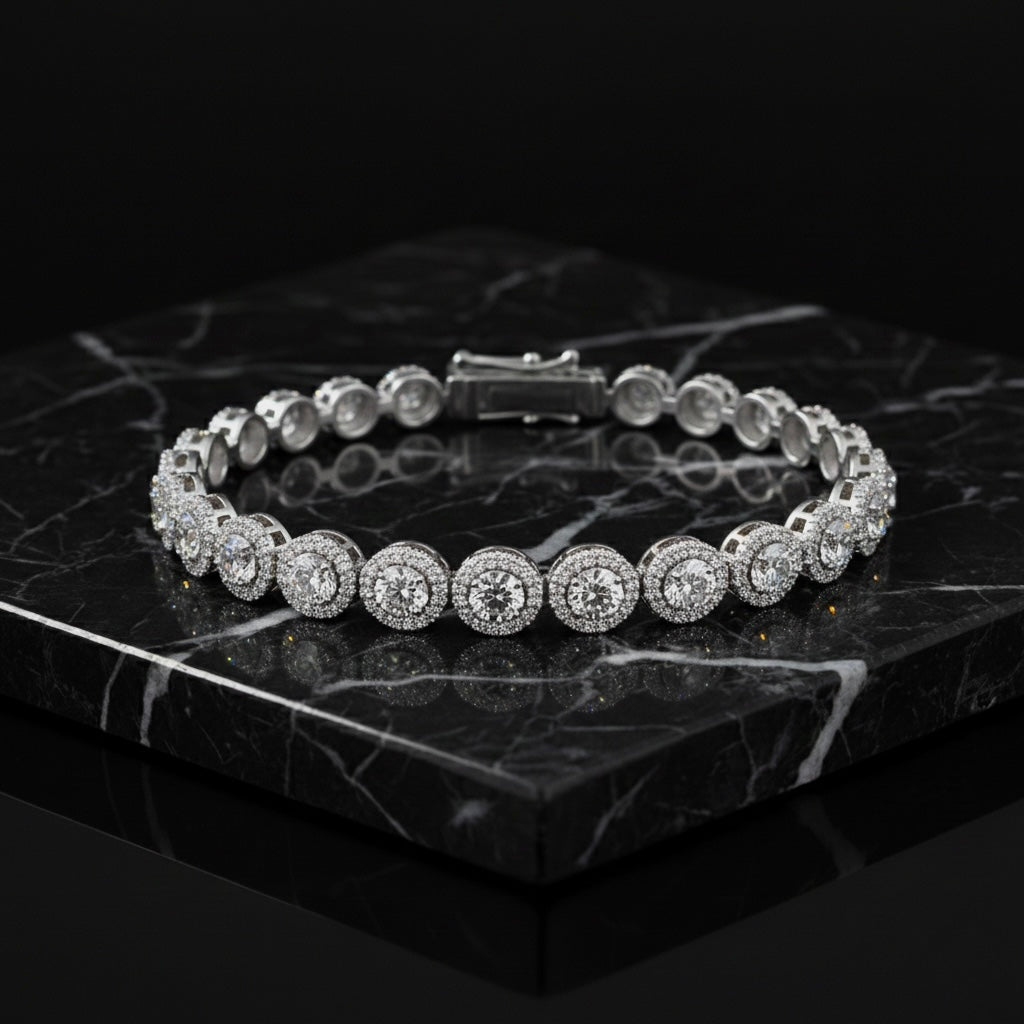 Pulso Round Moissanites
